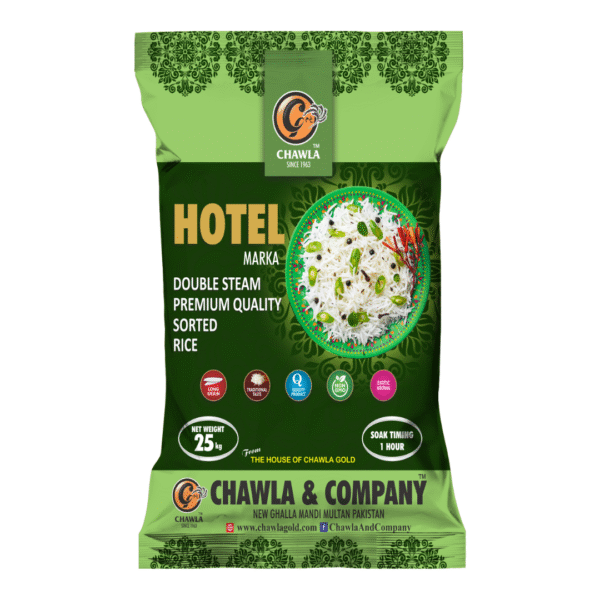 4 Hotel Marka – Double Steam Premium Quality Sorted Rice